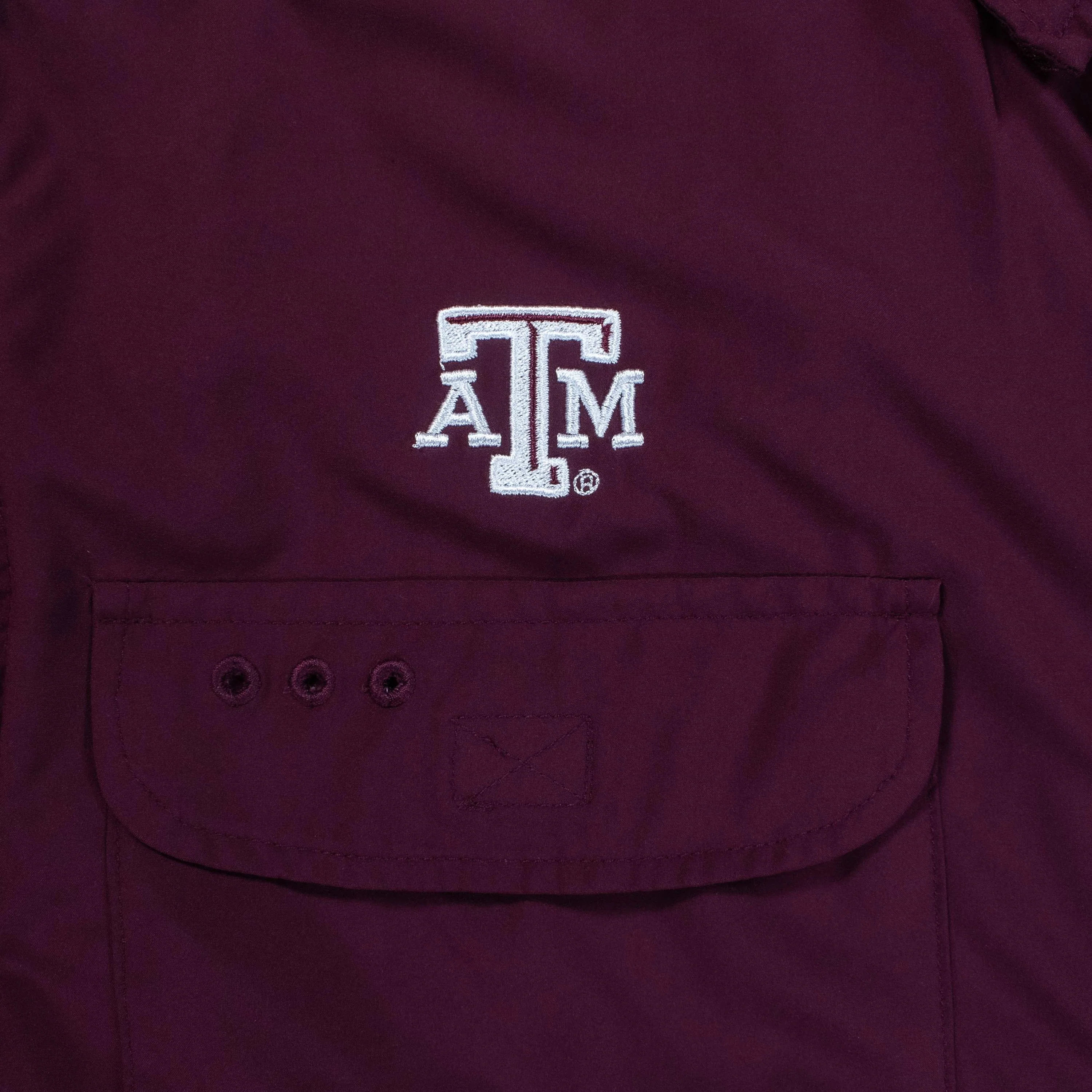 Texas A&M Performance Flag Fishing Shirt - Image 5