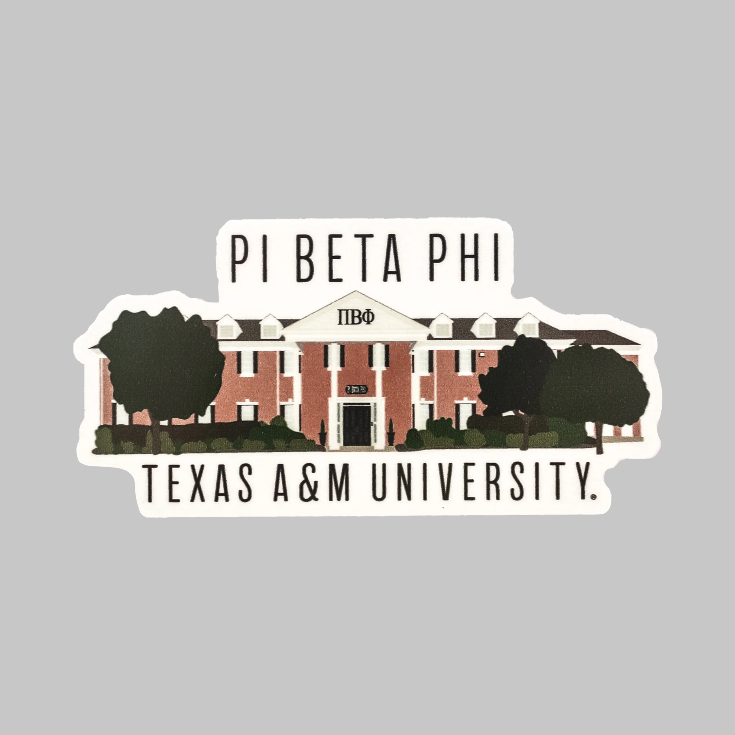 Texas A&M Pi Beta Phi Dizzler Sticker - Image 4