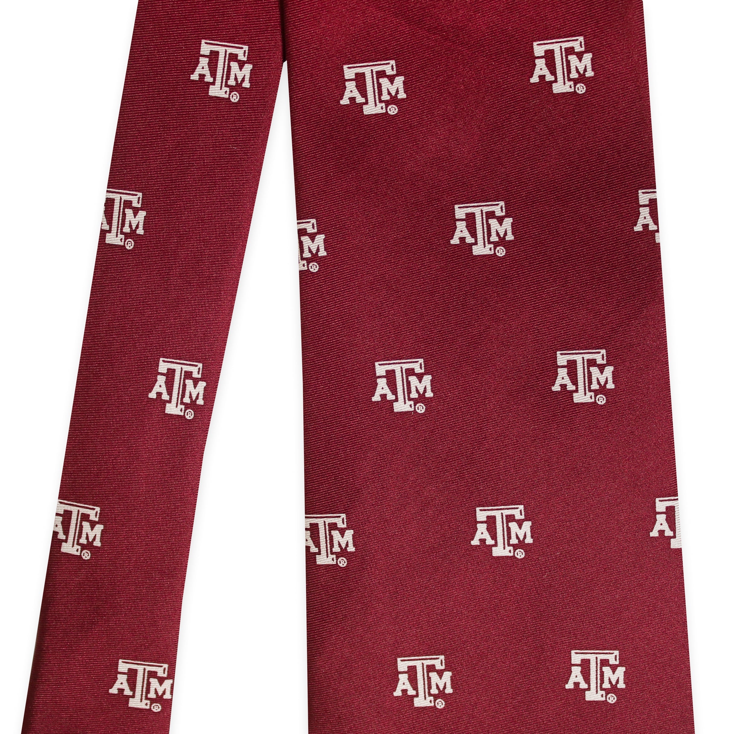 Texas A&M Prep Repeat Pattern Tie - Image 3