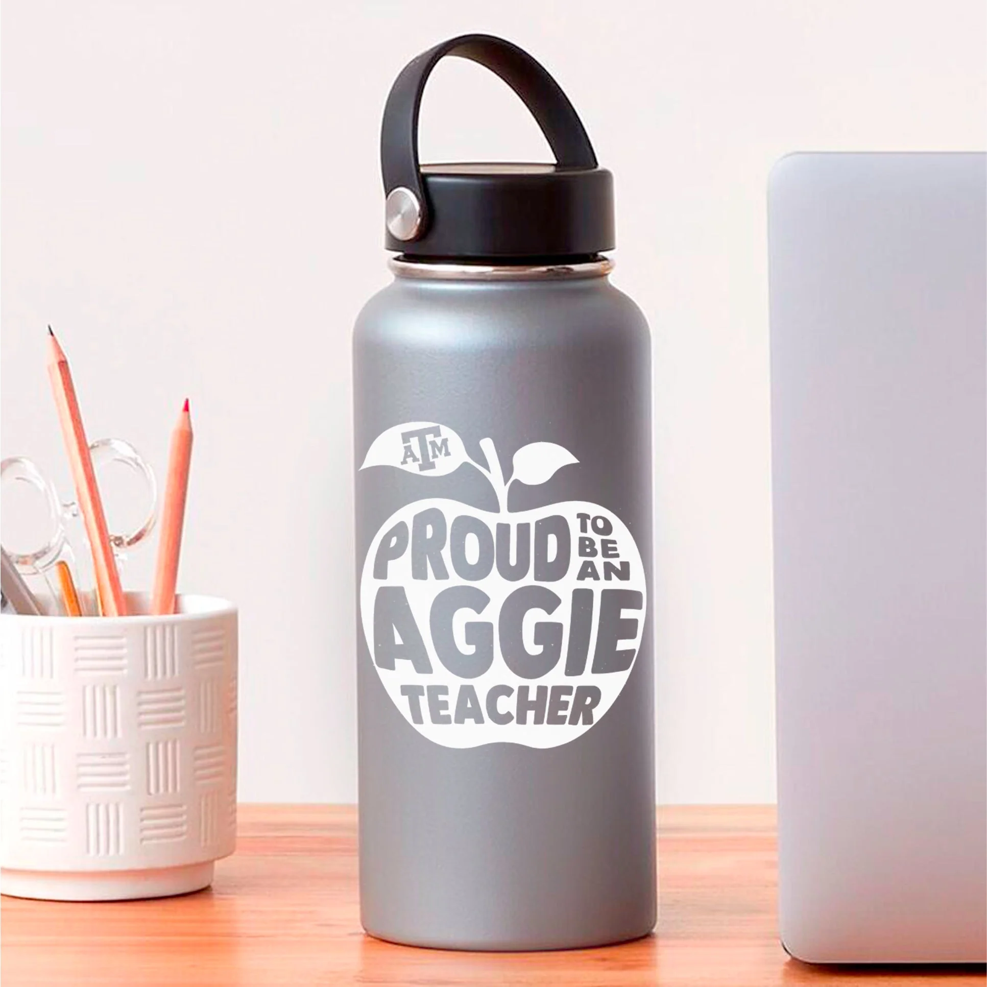 Texas A&M Proud To Be An Aggie Teacher Decal - Image 3
