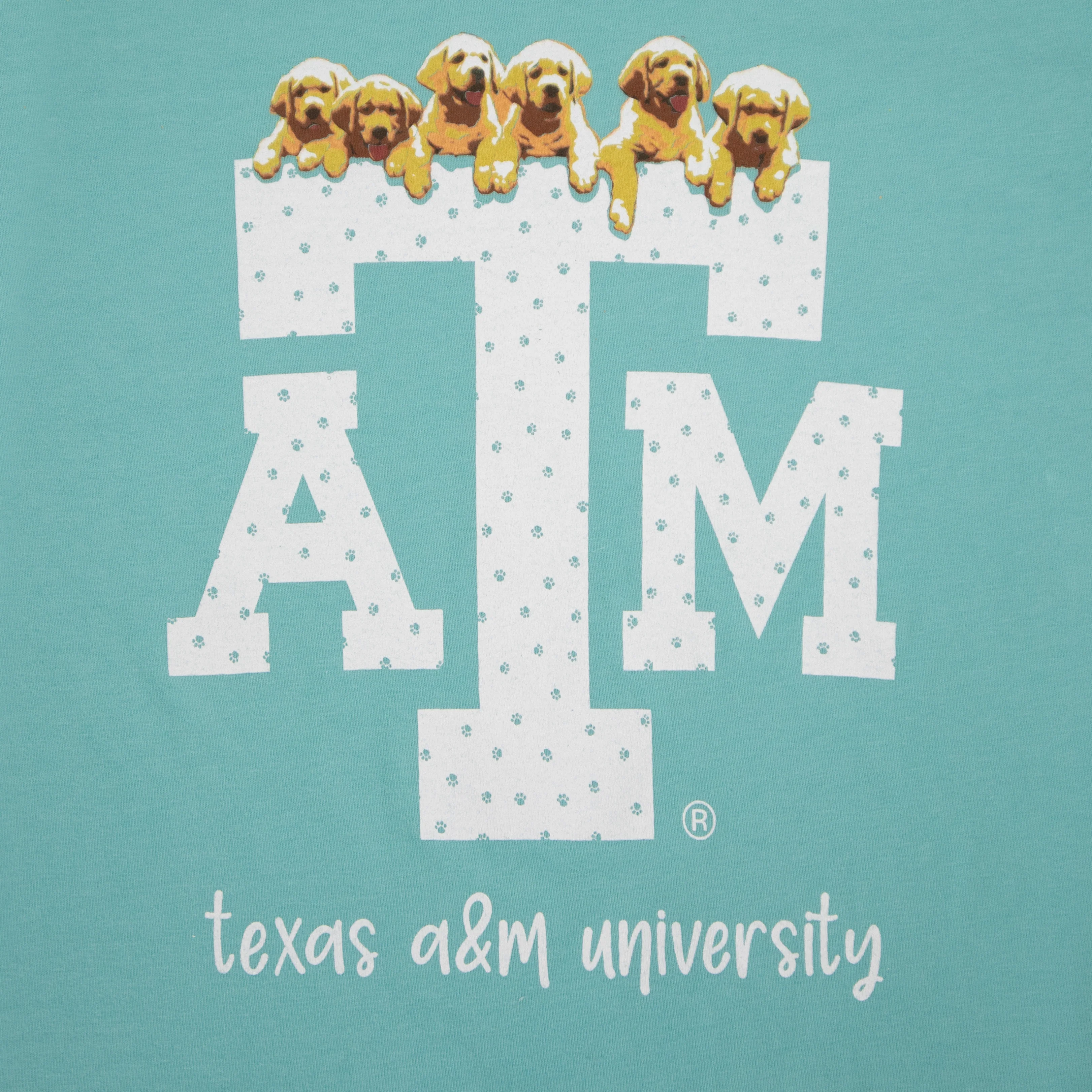 Texas A&M Puppy Paws Youth T-Shirt - Image 4