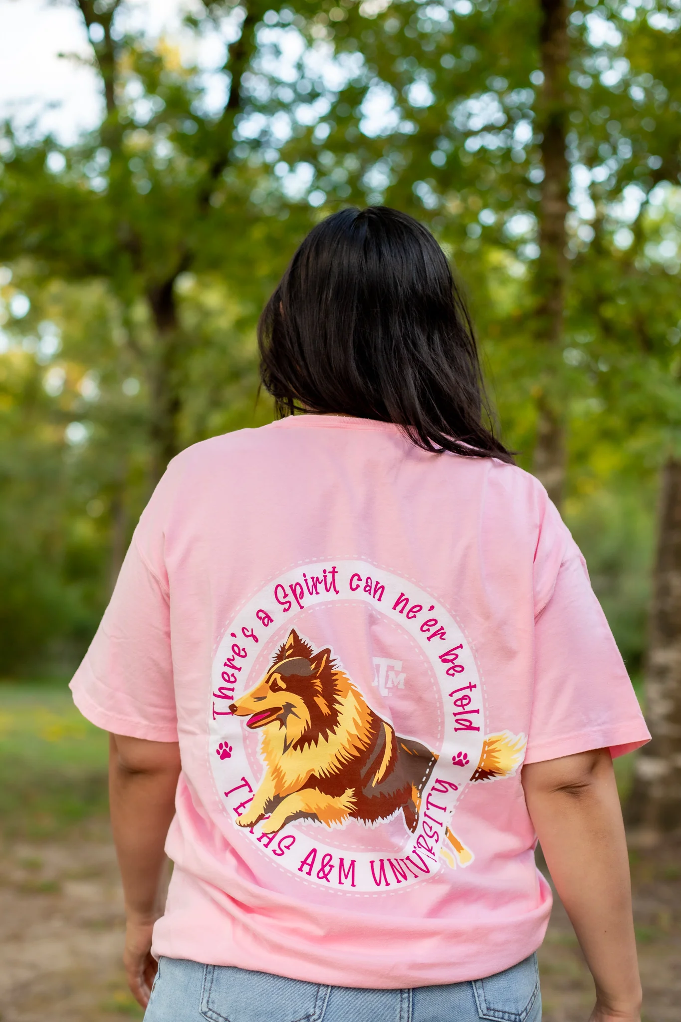 Texas A&M Rev Jumping Through T-Shirt - Image 2