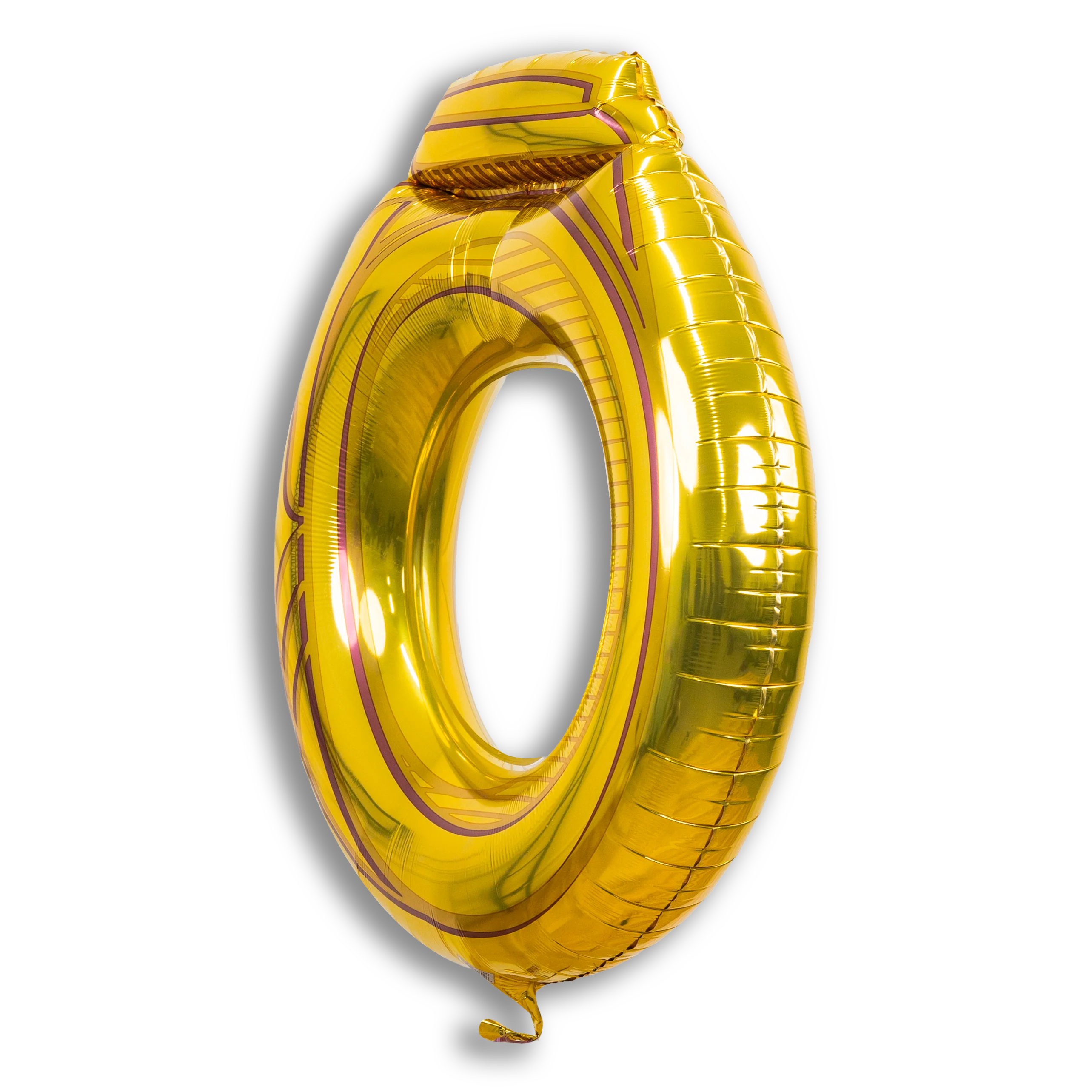 Bright Gold Ring Balloon - Image 3