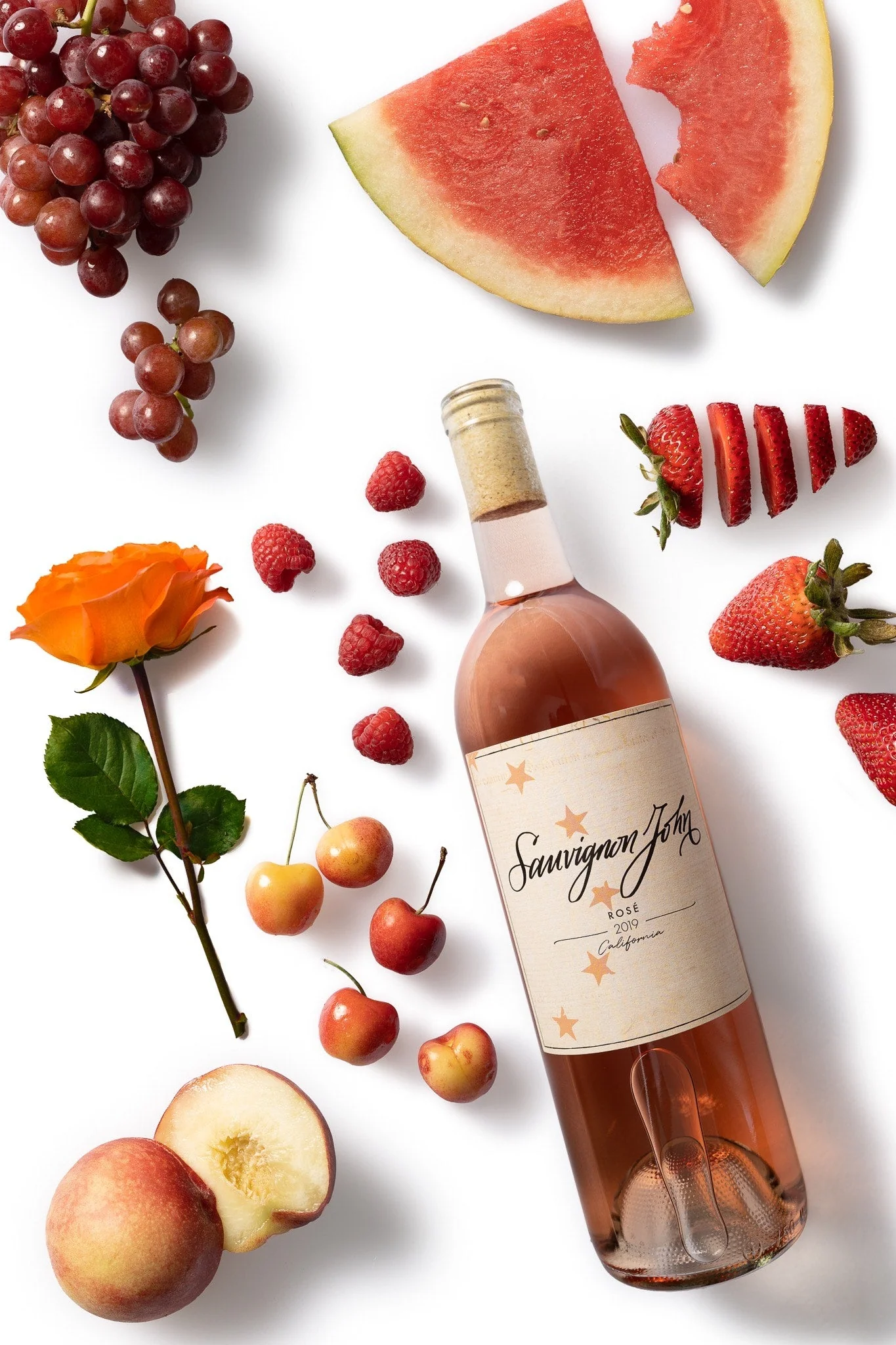 In Store Pickup Or Local Delivery Only: Sauvignon John Rosé Wine - Image 3
