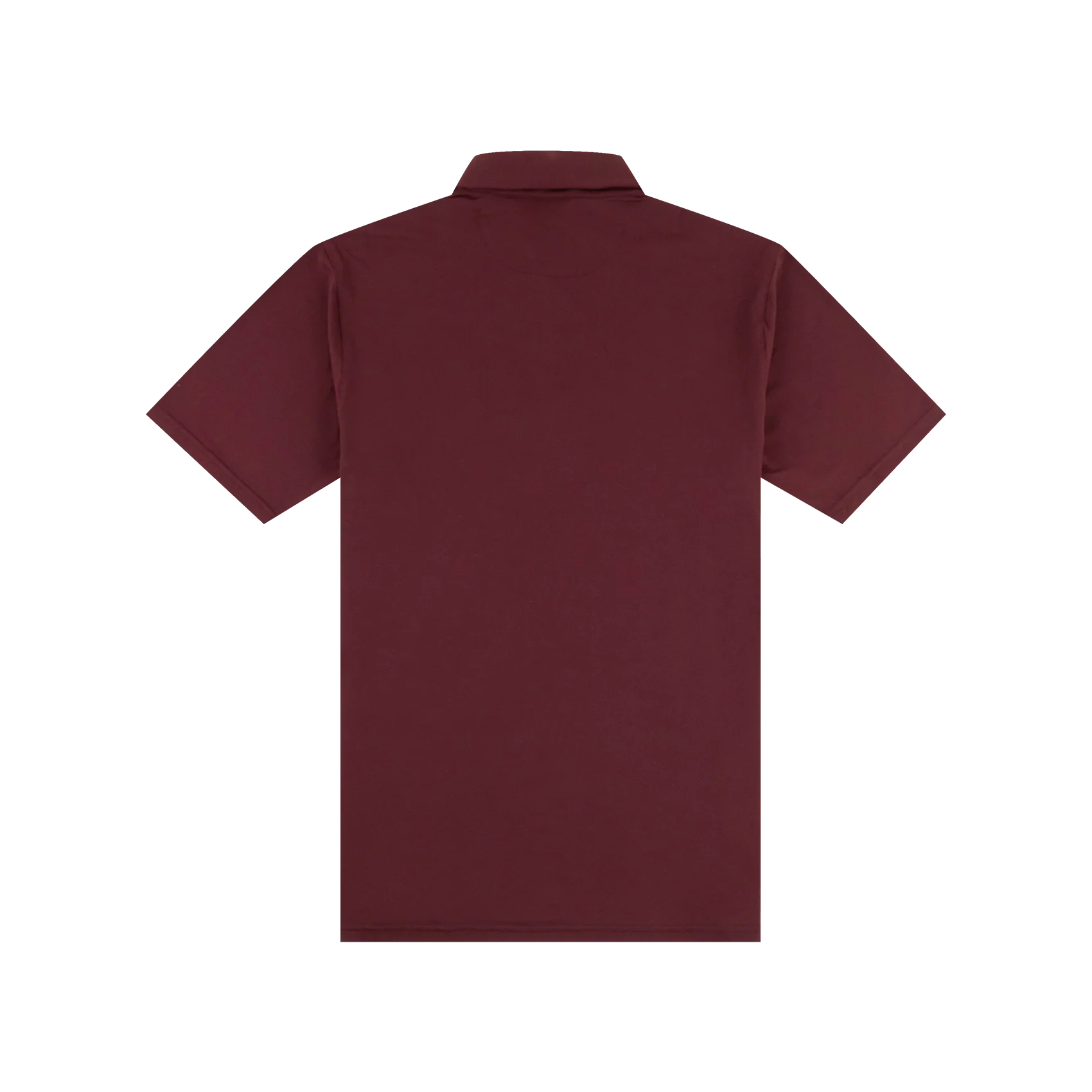 Saw 'Em Off Antigua Solid Maroon Polo - Image 4
