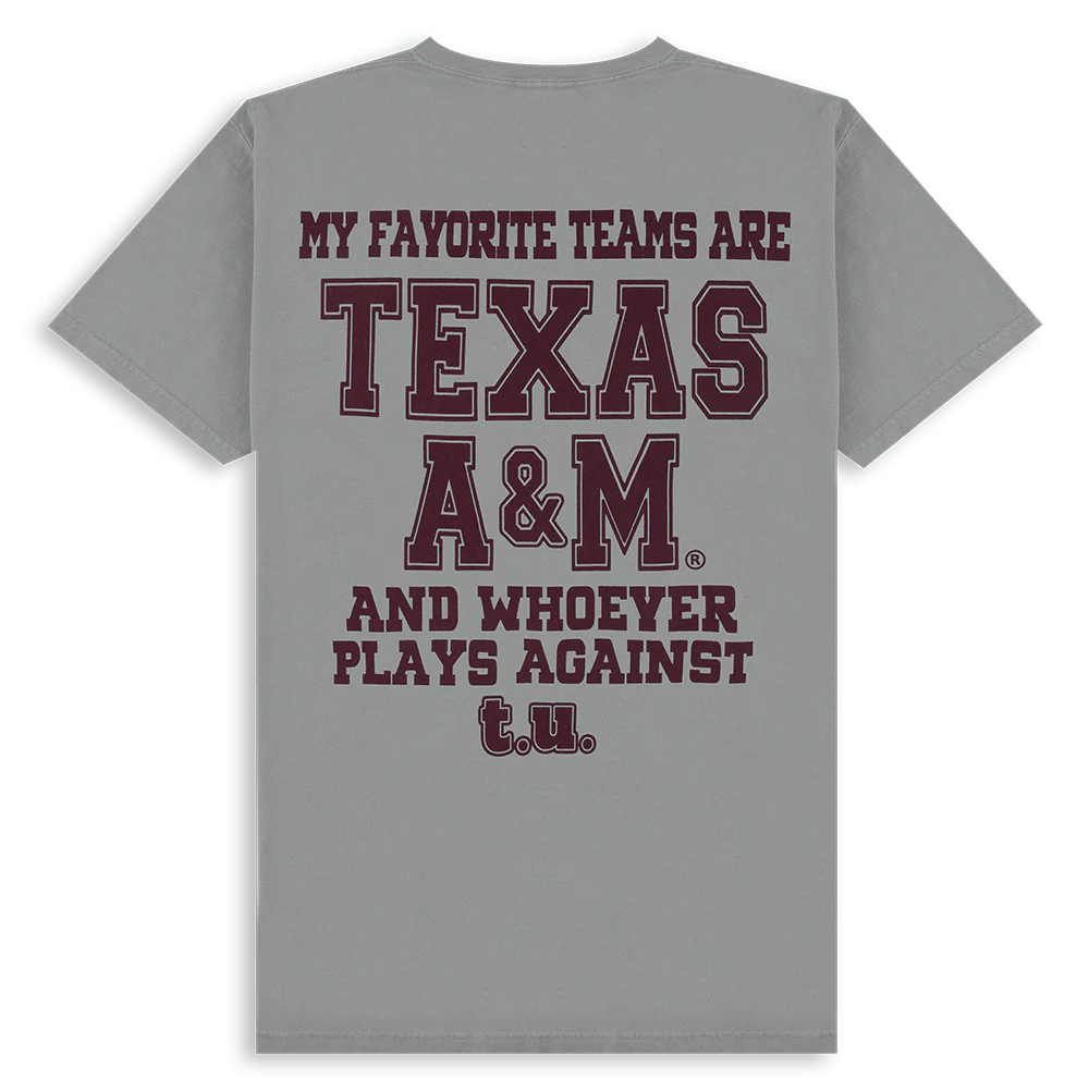 Saw 'Em Off Comfort Wash Favorite Teams T-Shirt