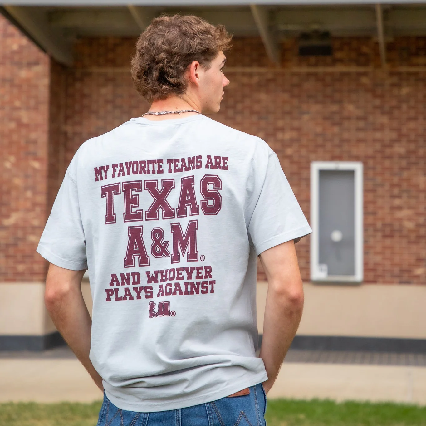 Saw 'Em Off Comfort Wash Favorite Teams T-Shirt - Image 2