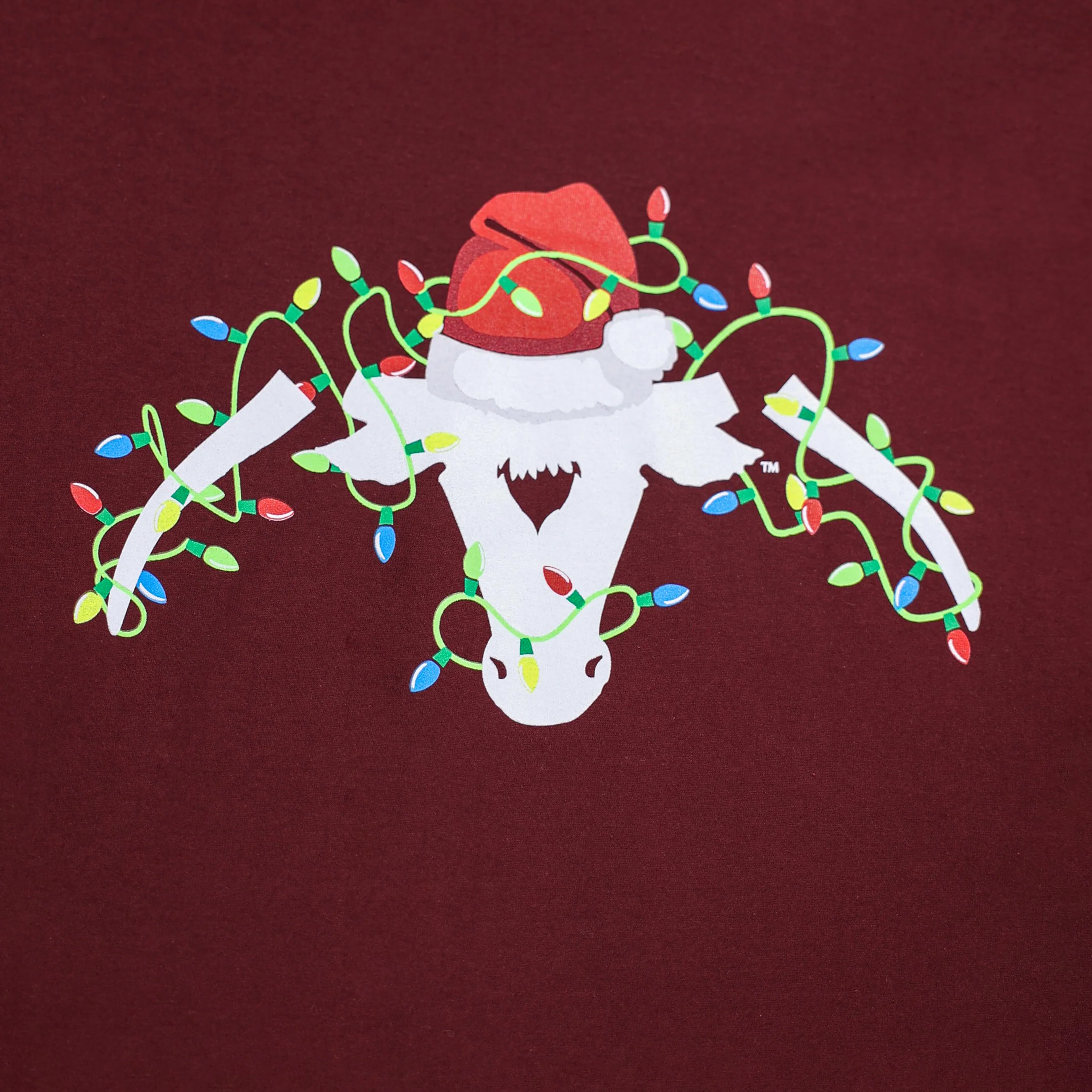 Maroon Saw 'Em Off Lights T-Shirt - Image 3