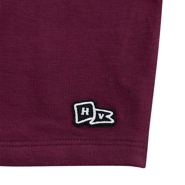 Texas A&M Hype & Vice Maroon Scoop Neck Crop Top - Image 3