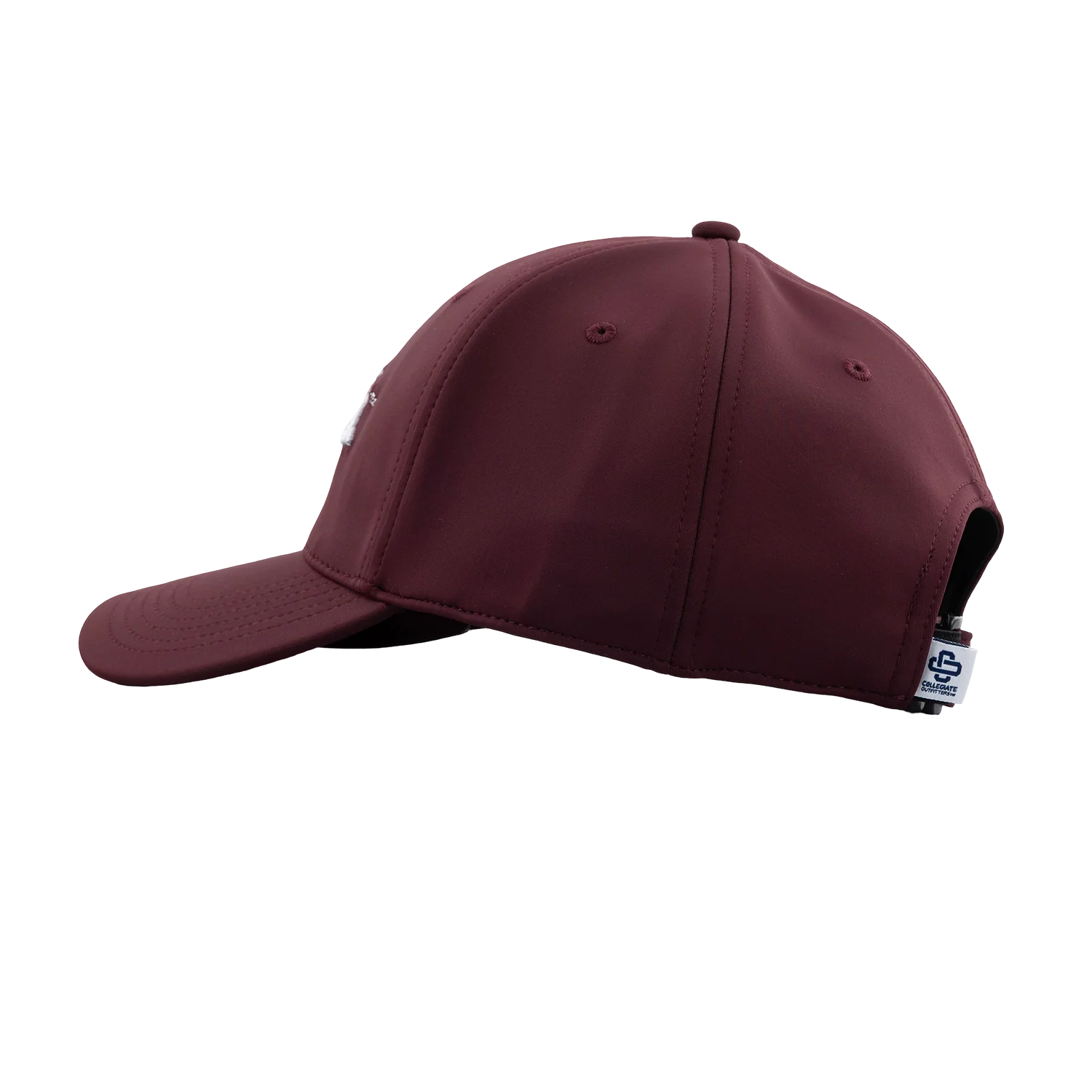 Script Aggies Collegiate Outfitters 6 Panel Hat - Maroon - Image 12