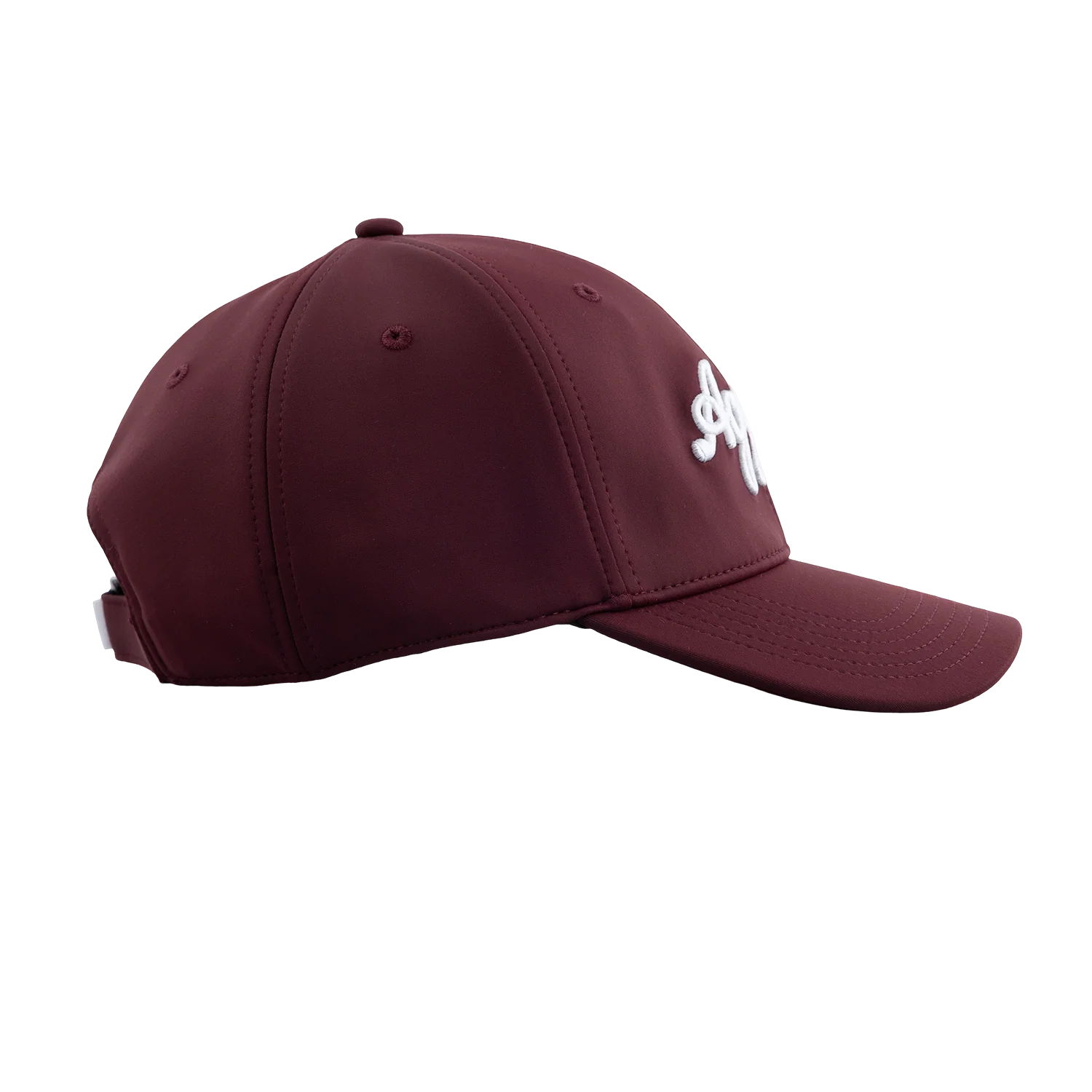Script Aggies Collegiate Outfitters 6 Panel Hat - Maroon - Image 28