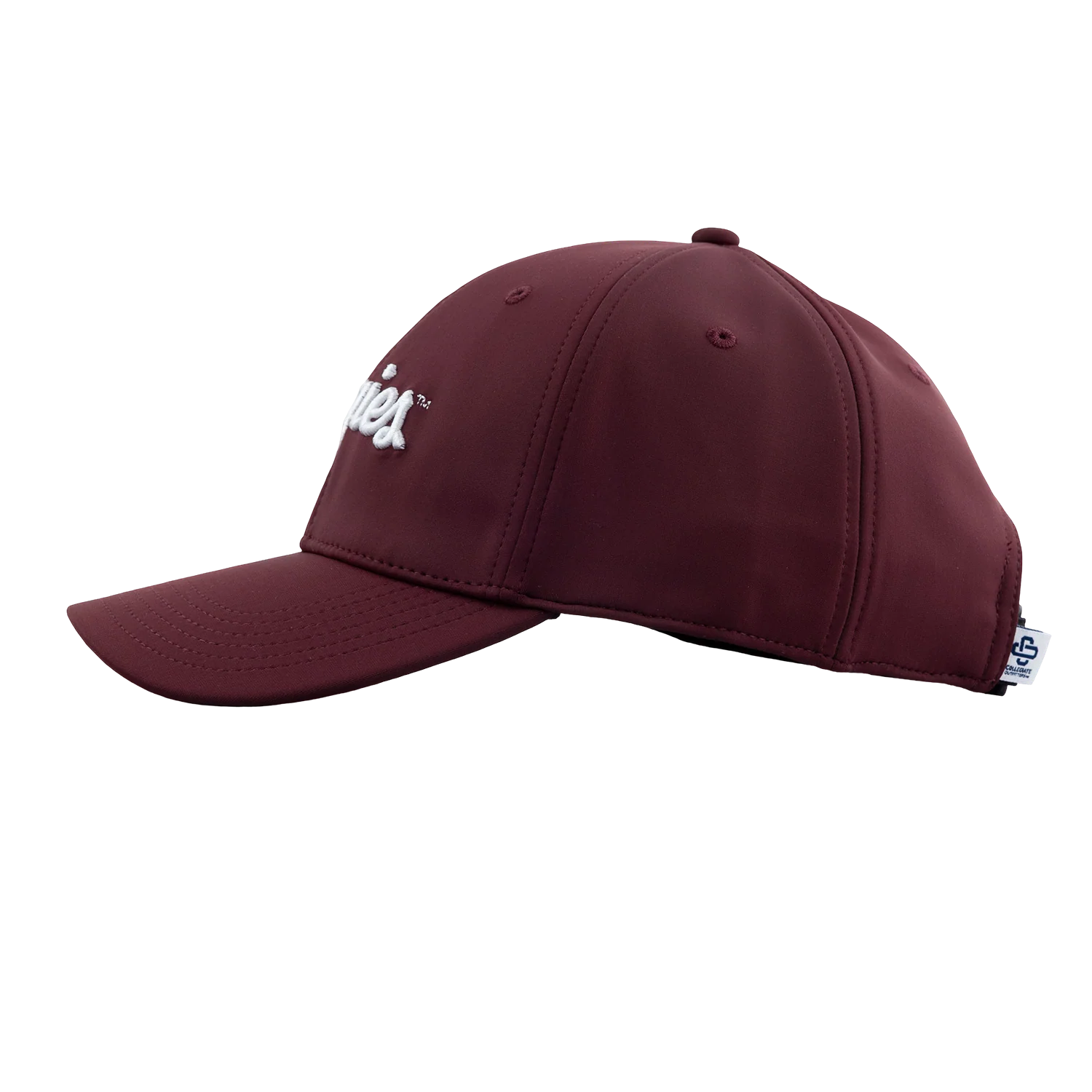 Script Aggies Collegiate Outfitters 6 Panel Hat - Maroon - Image 9