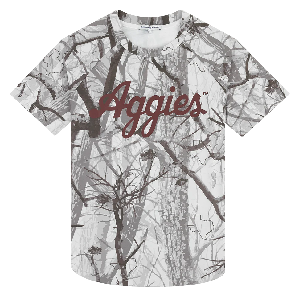 Script Aggies Collegiate Outfitters Texas T-Shirt - Camo
