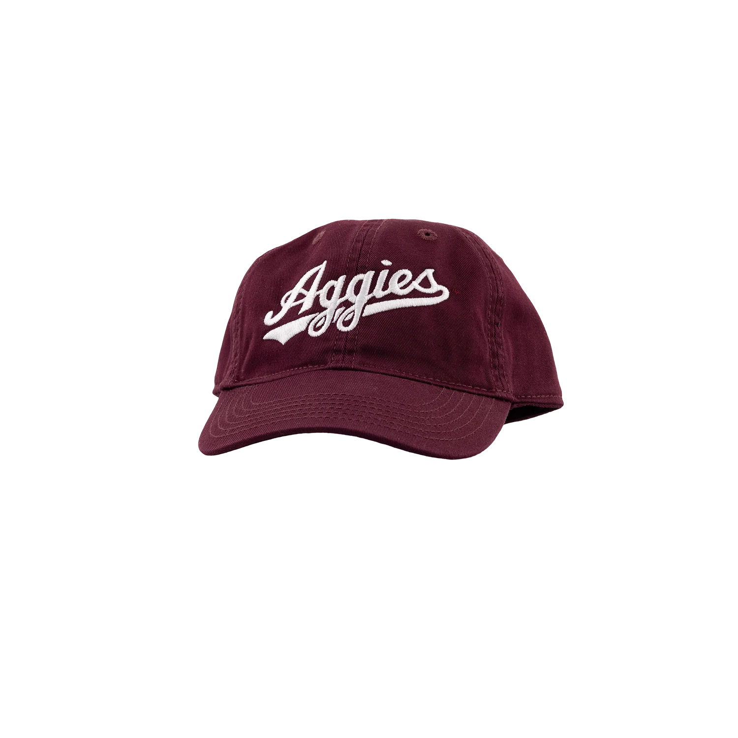 Script Aggies League Collegiate Toddler Relaxed Stretchy Cap - Maroon - Image 2