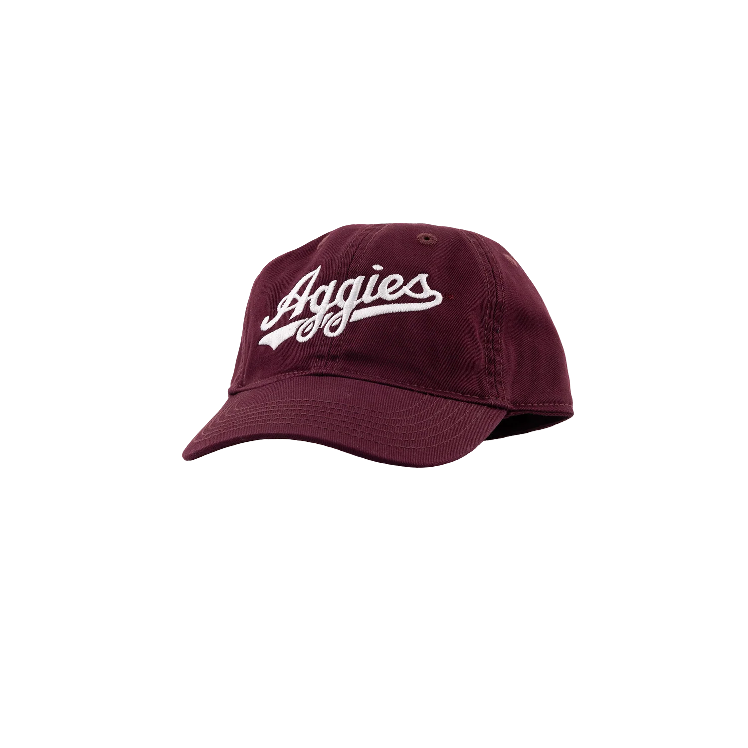Script Aggies League Collegiate Toddler Relaxed Stretchy Cap - Maroon - Image 3