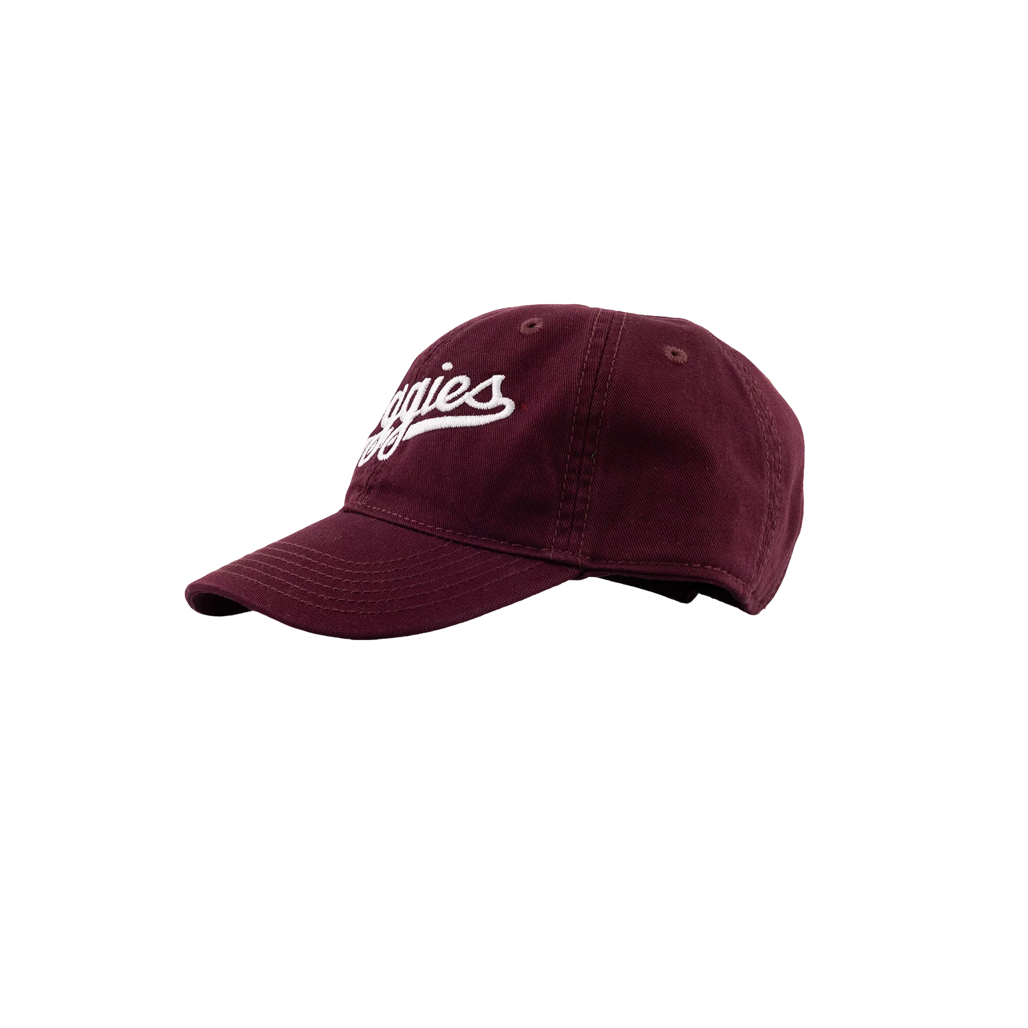 Script Aggies League Collegiate Toddler Relaxed Stretchy Cap - Maroon - Image 7