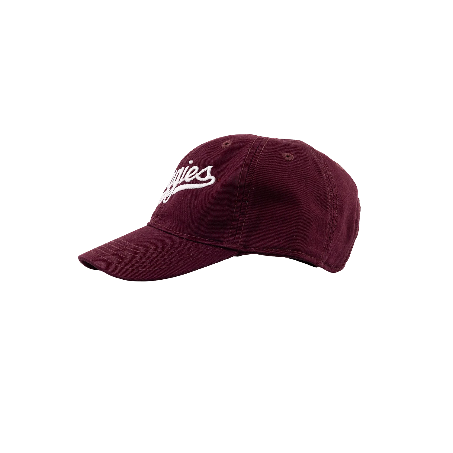 Script Aggies League Collegiate Toddler Relaxed Stretchy Cap - Maroon - Image 8