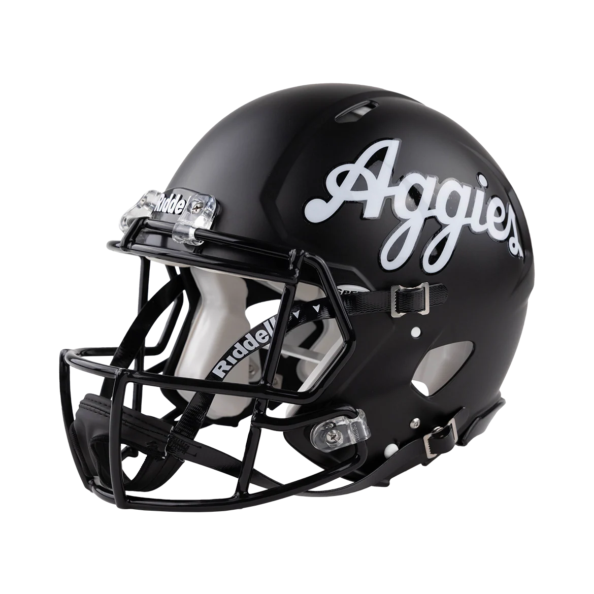 Script Aggies Speed Authentic Black Helmet