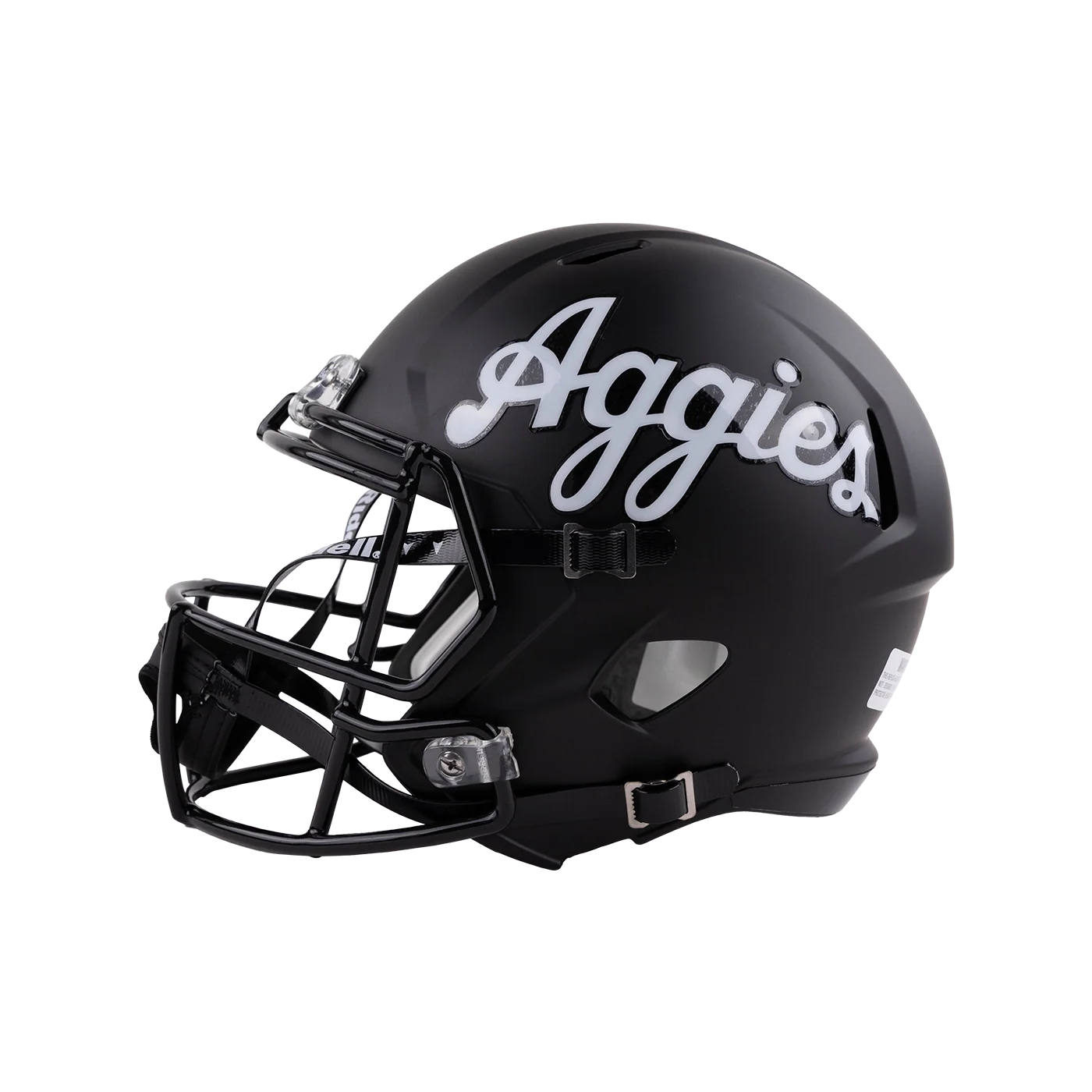 Script Aggies Speed Authentic Black Helmet - Image 3