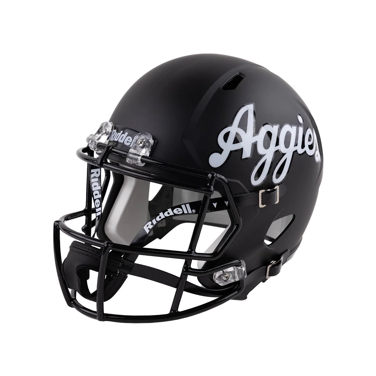Script Aggies Speed Replica Black Football Helmet