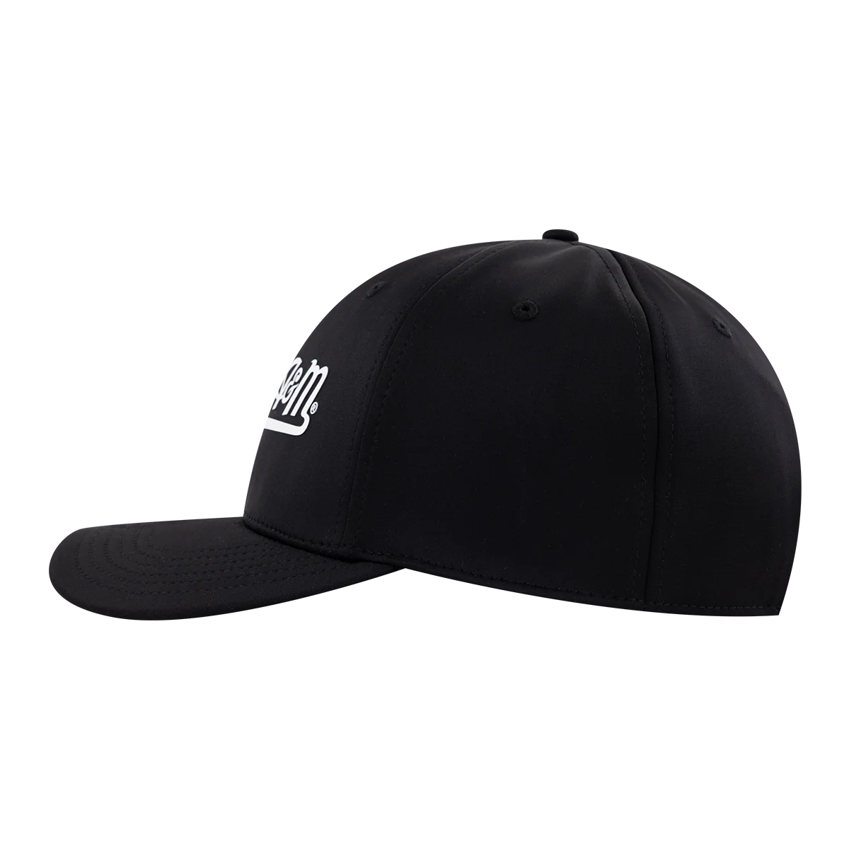 Script Texas A&M Collegiate Outfitters Swoop 6 Panel Hat - Black - Image 4