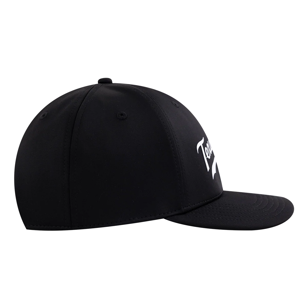 Script Texas A&M Collegiate Outfitters Swoop 6 Panel Hat - Black - Image 5
