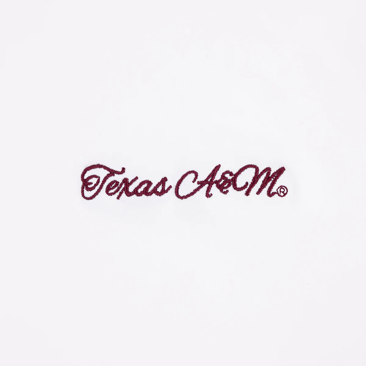 Script Texas A&M Collegiate Outfitters White Polo - Image 4