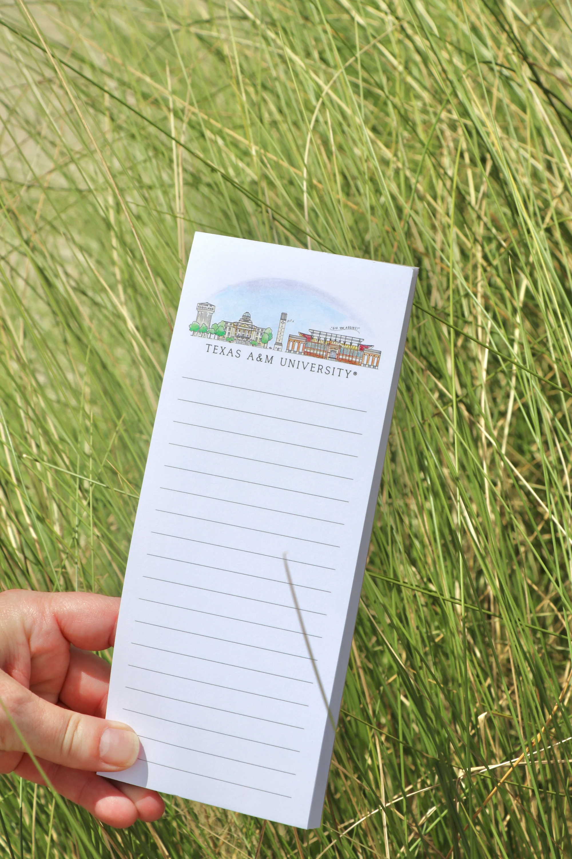 Texas A&M Skyline Notepad - Image 2