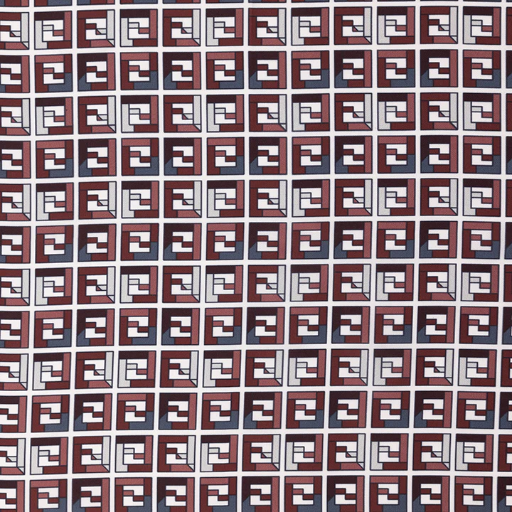 Squared Pattern Scarf - Image 3