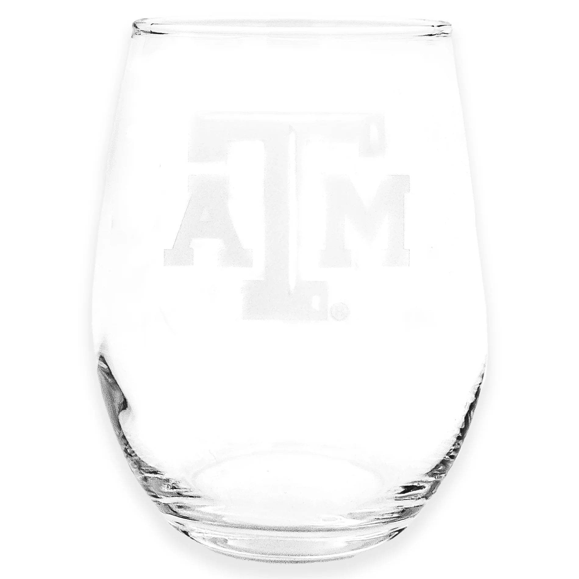 Texas A&M Campus Crystal Stemless Wine Set - Image 3