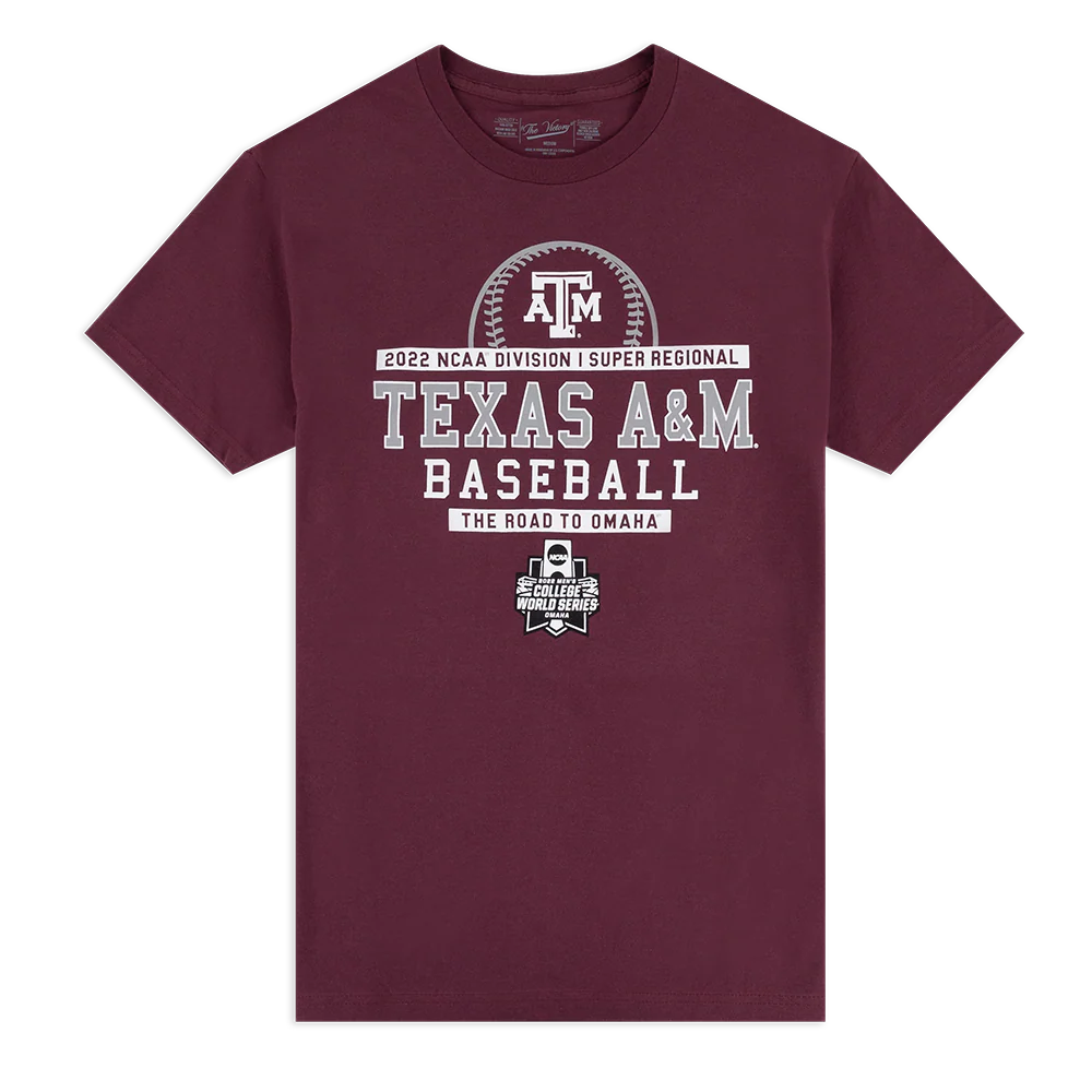 Texas A&M Super Regional 2022 Baseball T-Shirt