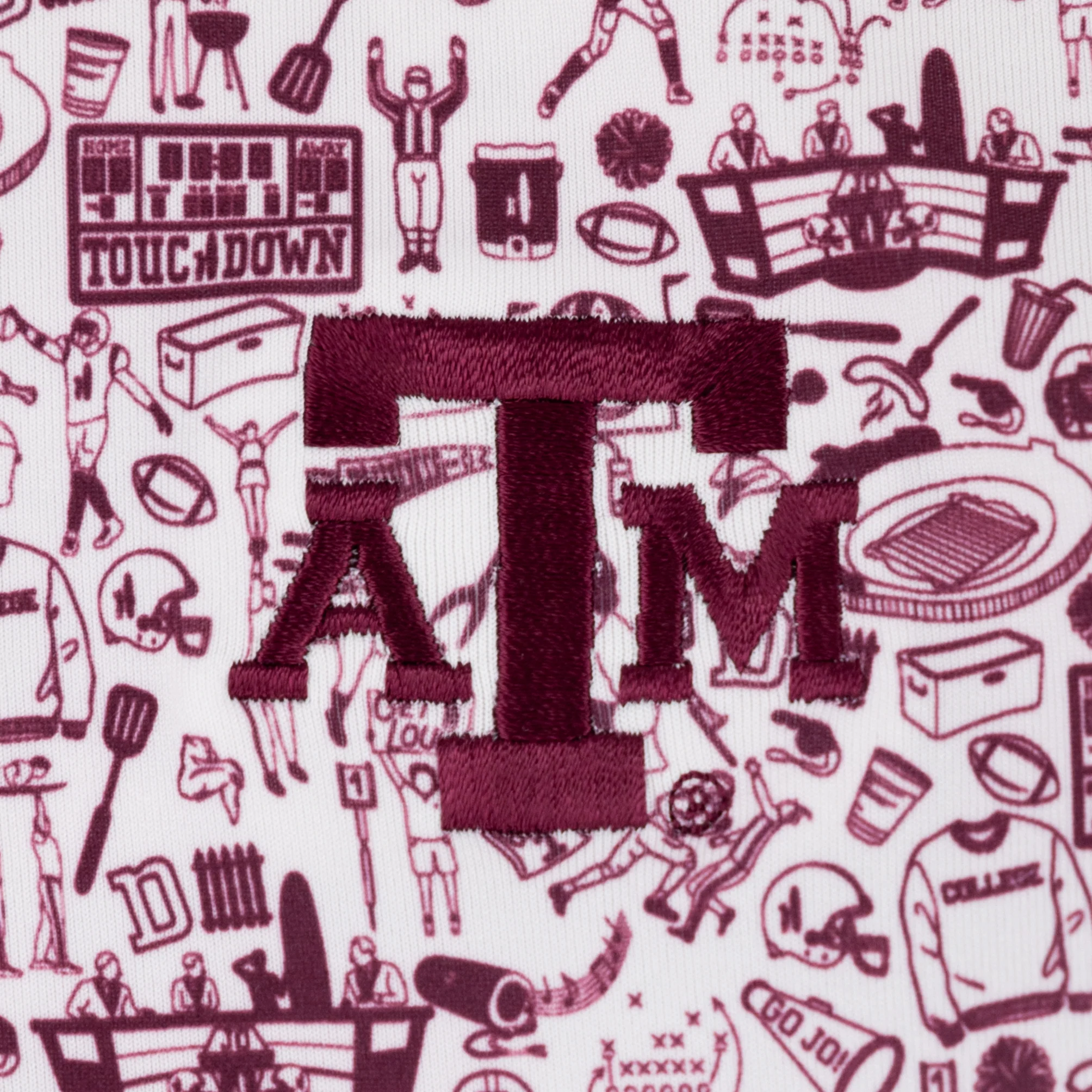 Texas A&M Johnnie-O Youth Tailgater 2.0 Performance Polo - Image 2