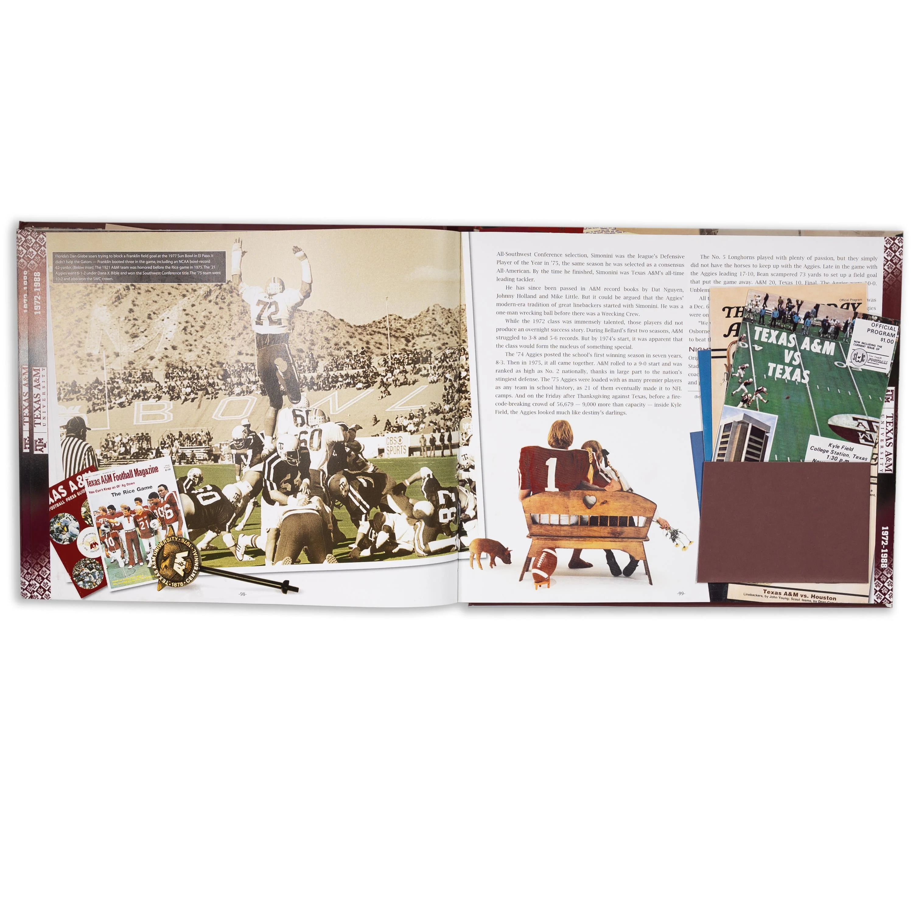 Tamu Football Vault Book - Image 6