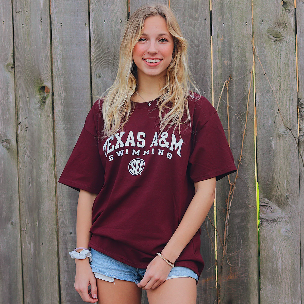 Texas A&M Champion Swimming SEC T-Shirt - Image 2