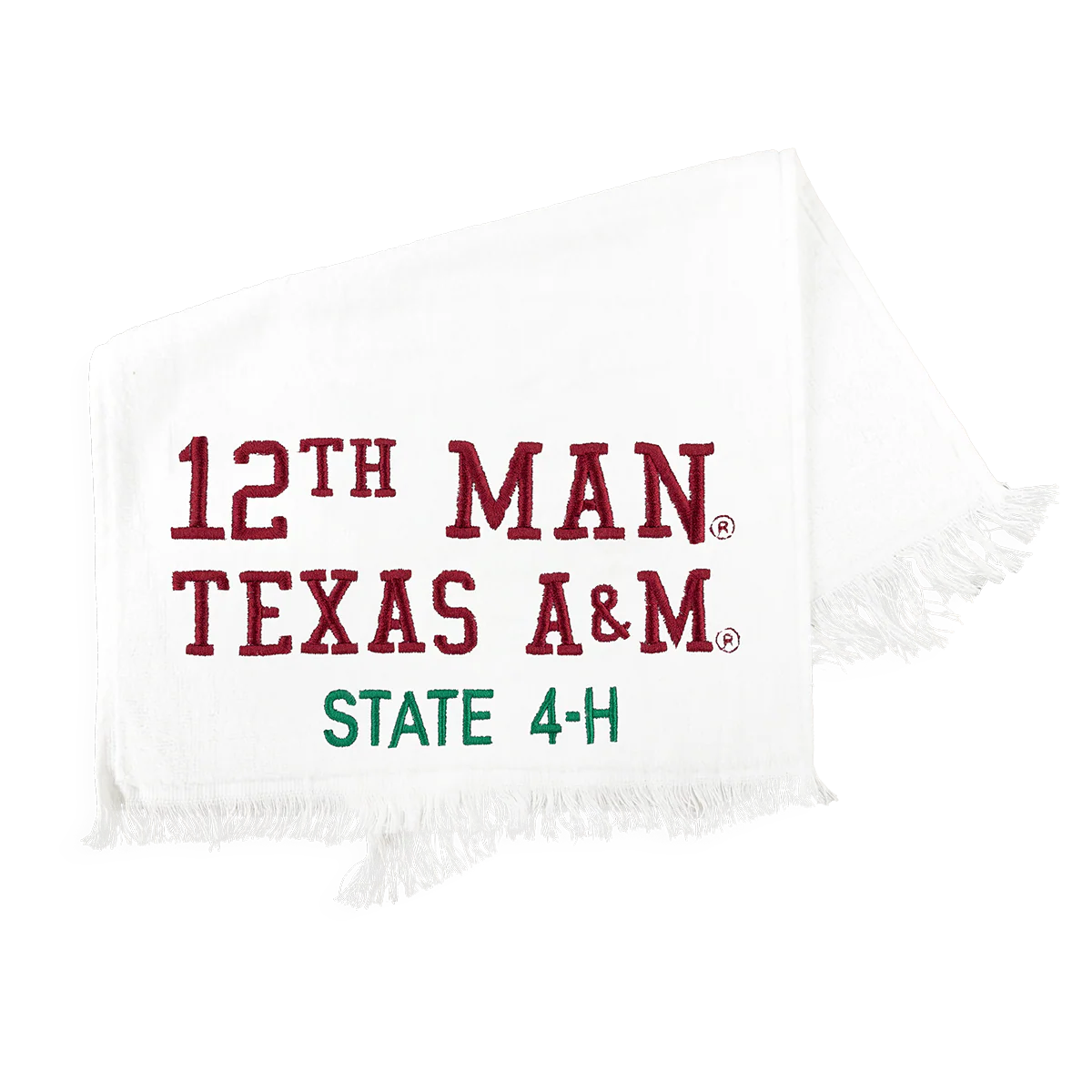 Texas A&M 12th Man State 4H Embroidered Towel