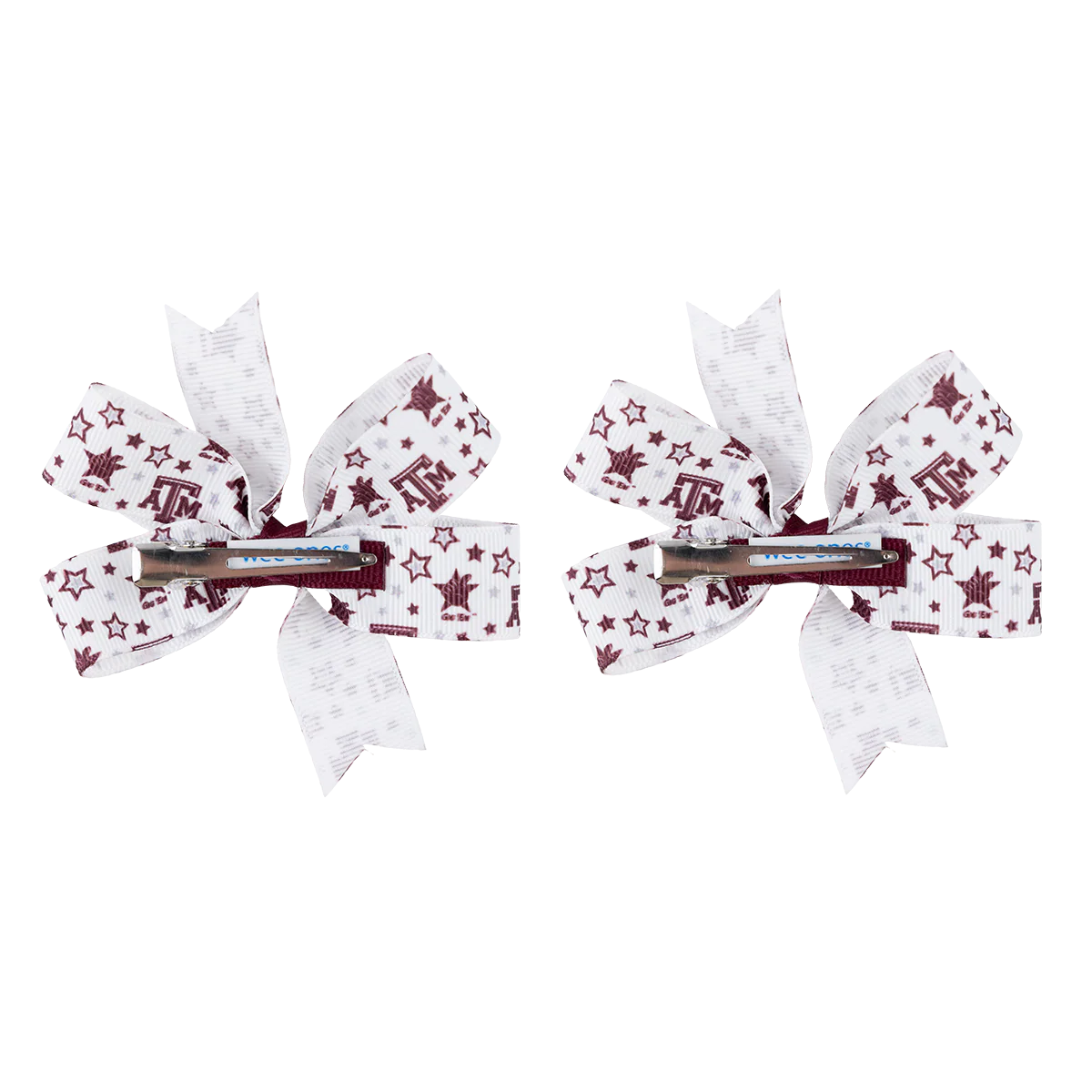 Texas A&M 2 Pack Small Signature Bows - Image 2
