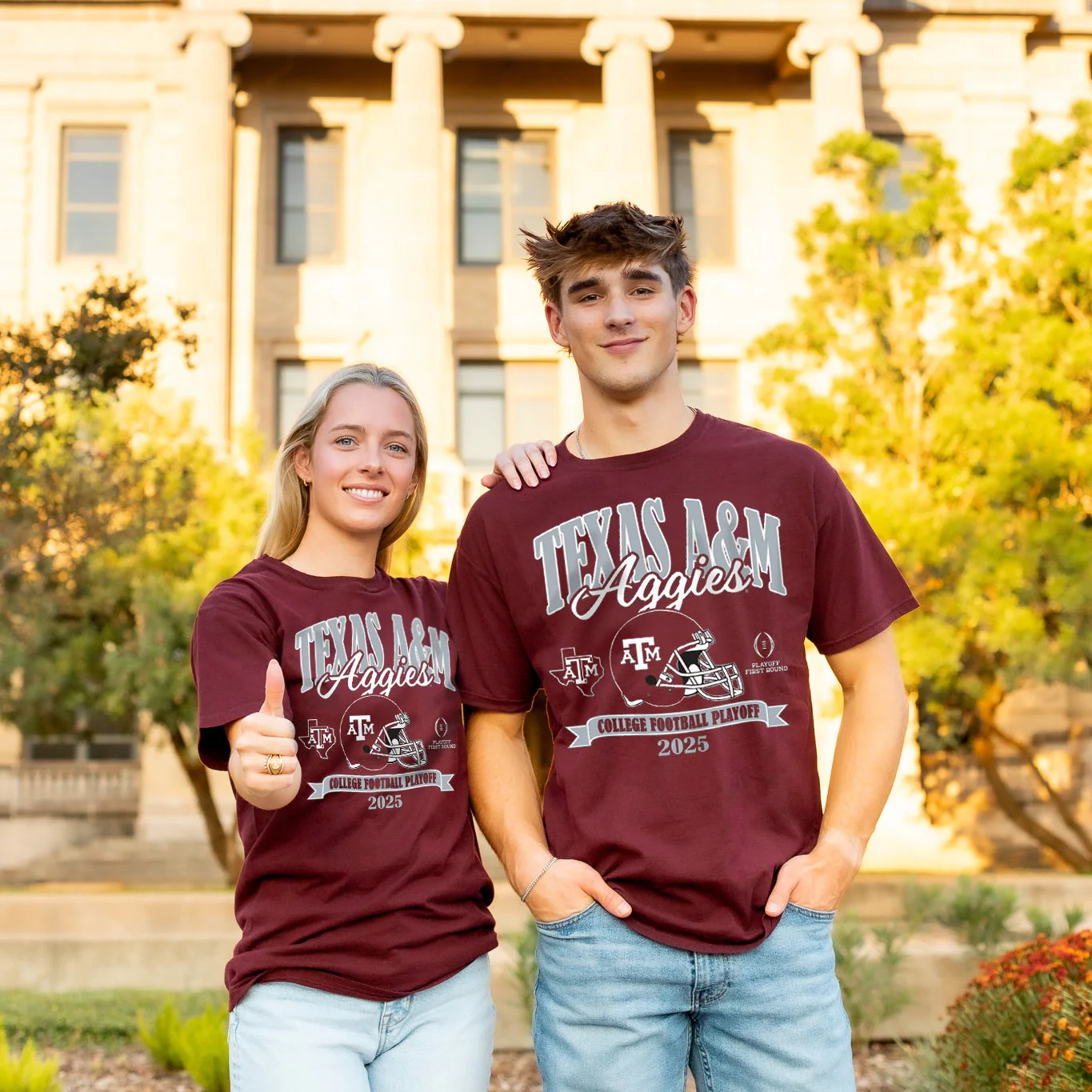 Texas A&M 2025 College Football Playoff Participant T-Shirt - Image 2