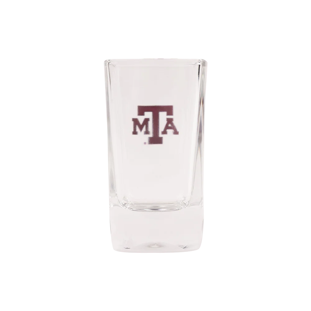 Texas A&M 3 oz Square Shot Glass - Image 2
