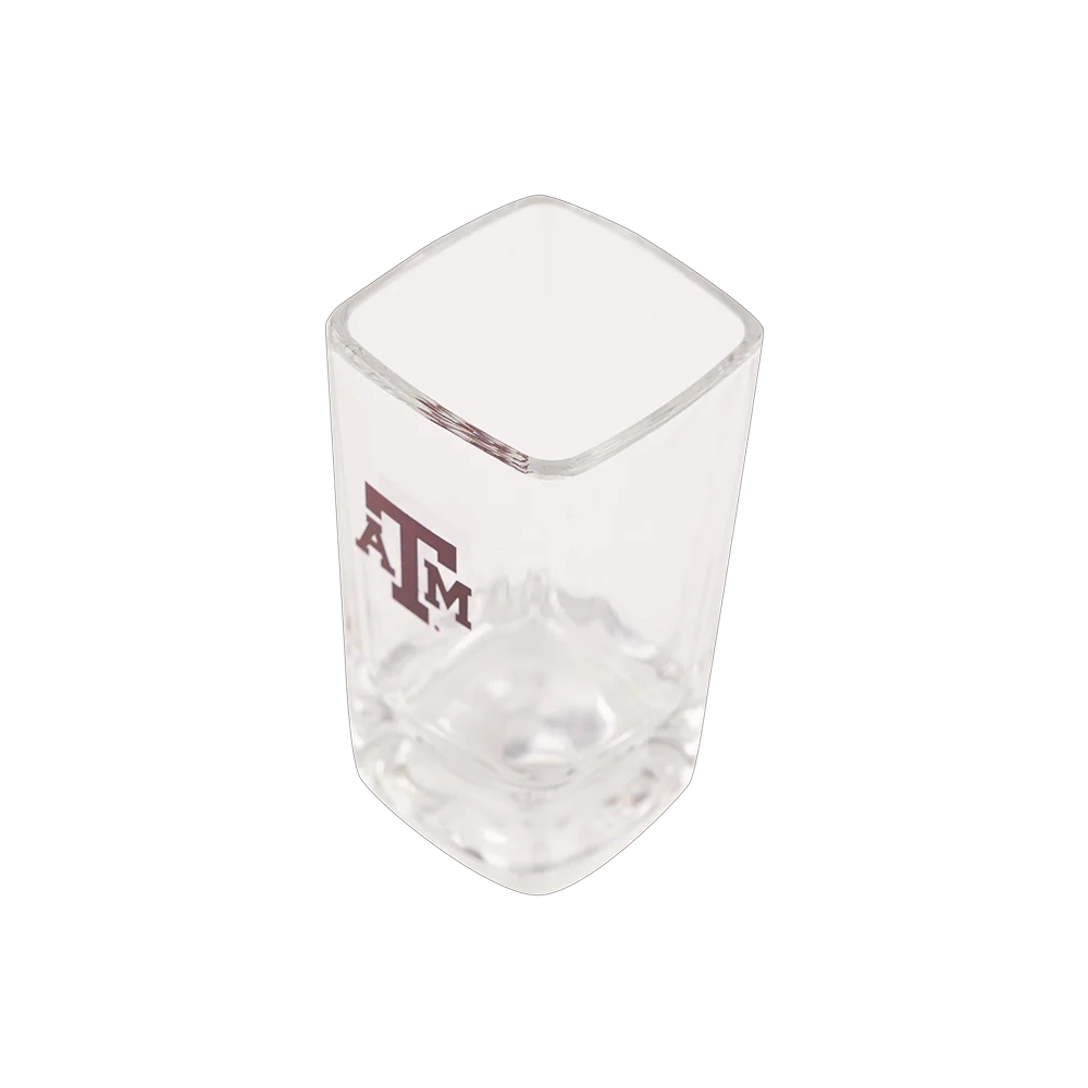 Texas A&M 3 oz Square Shot Glass - Image 3