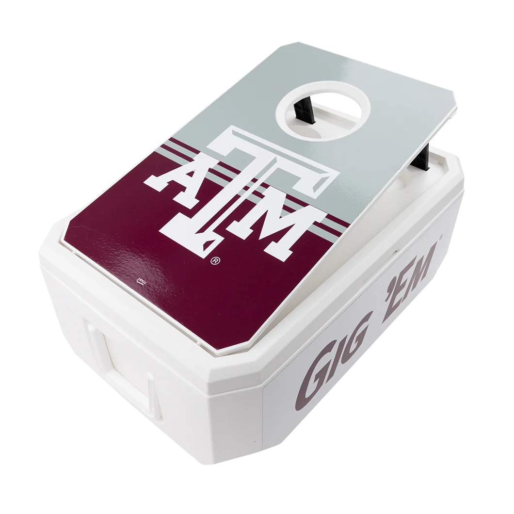 Texas A&M 37 QT Cornhole Cooler - Image 7