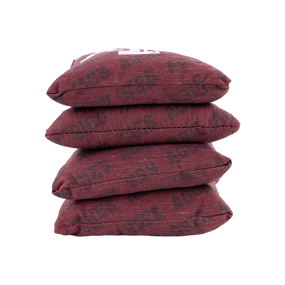 Texas A&M 4 Pack Cornhole Bags - Image 4