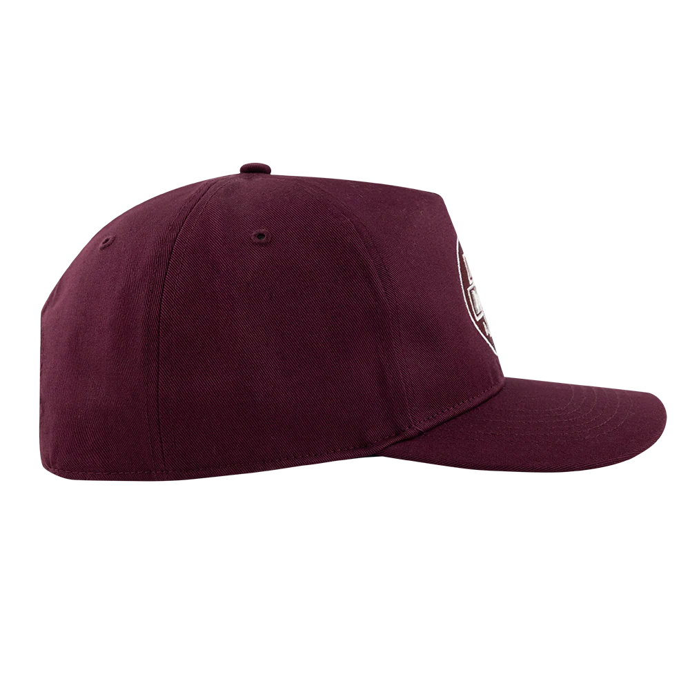 Texas A&M '47 Brand Aggies Circle Vault Structured Maroon Hat - Image 4