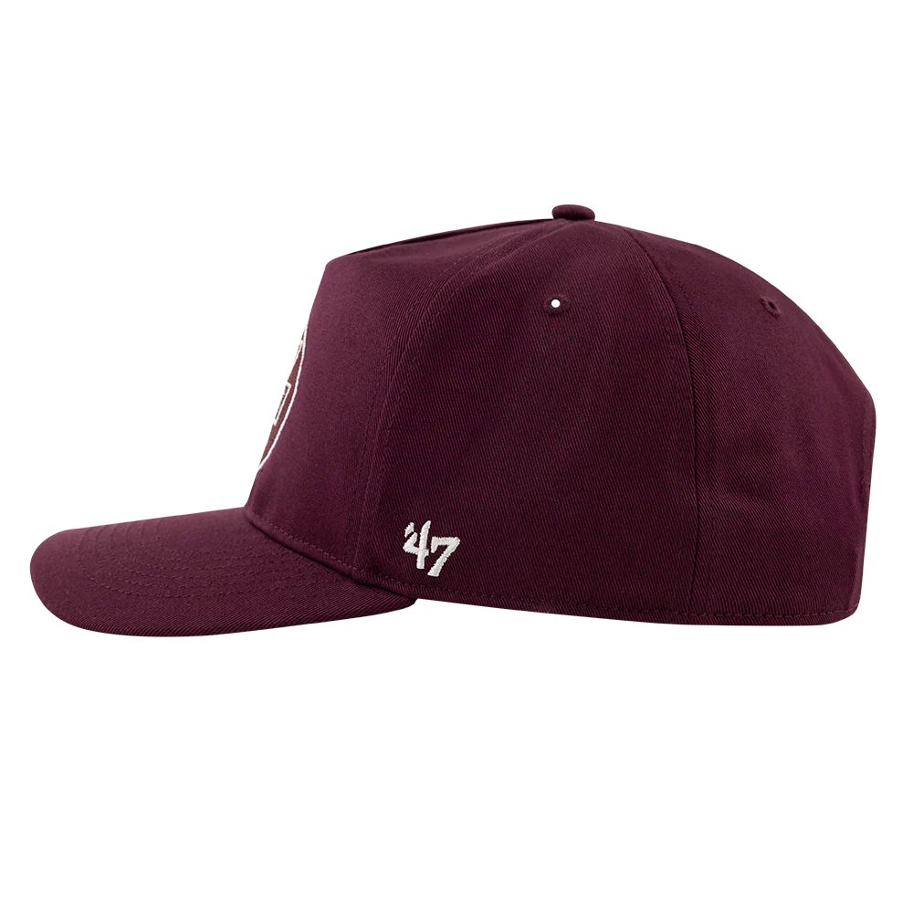 Texas A&M '47 Brand Aggies Circle Vault Structured Maroon Hat - Image 5