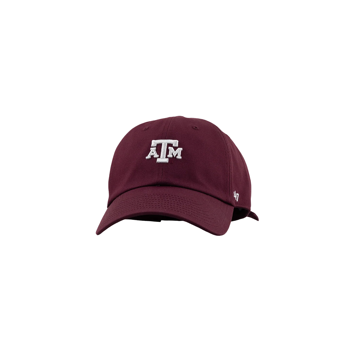 Texas A&M 47 Brand Bow Back Clean Up Cap - Maroon - Image 2