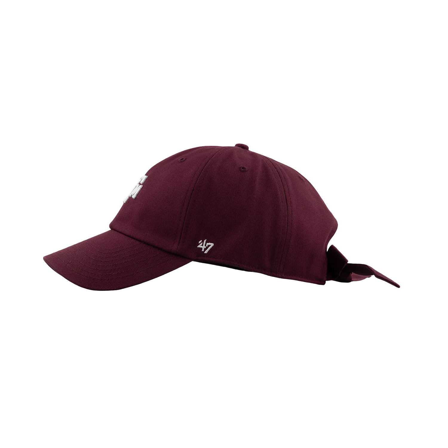 Texas A&M 47 Brand Bow Back Clean Up Cap - Maroon - Image 9