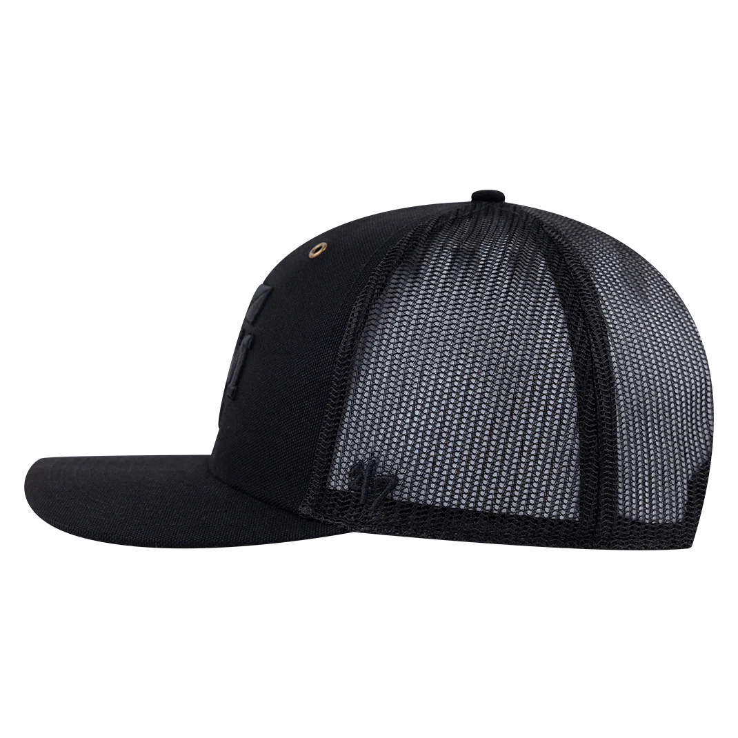 Texas A&M '47 Brand Carhartt Black Trucker Hat - Image 3