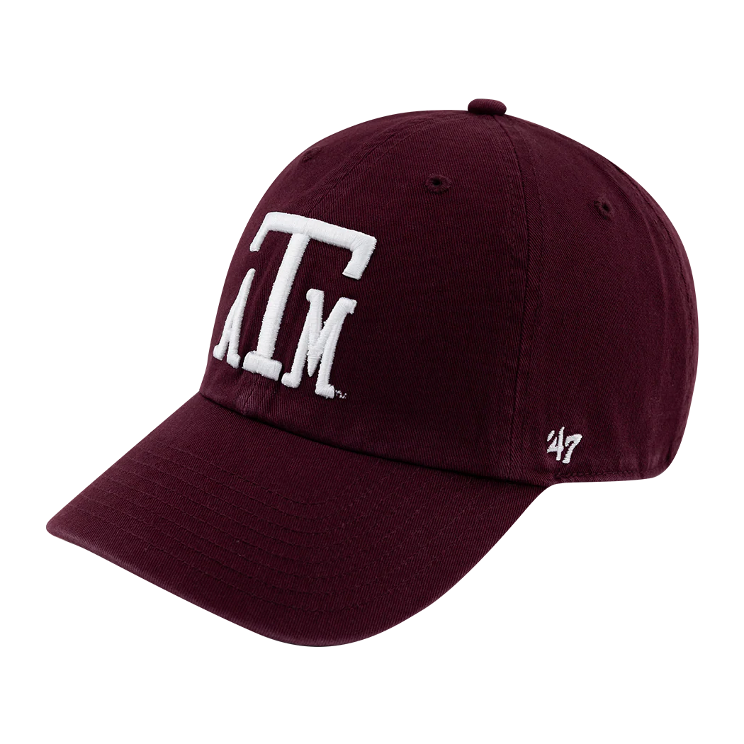 Texas A&M '47 Brand Clean Up Cap