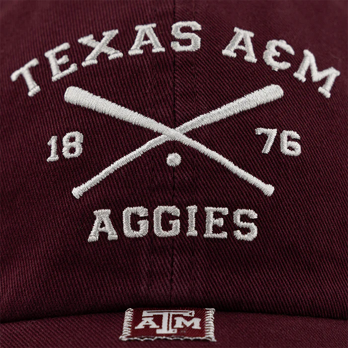 Texas A&M '47 Brand Crossing Bats Clean Up Cap - Image 2