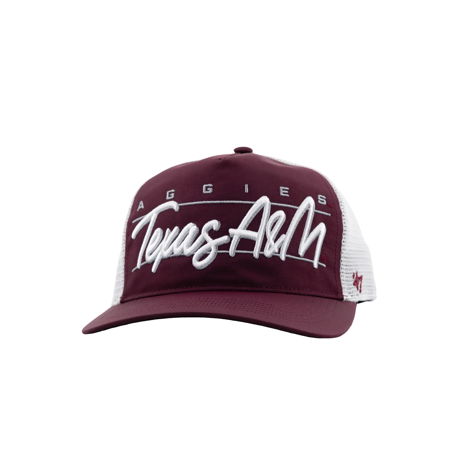 Texas A&M '47 Brand Hitch Mesh Hat - Maroon - Image 2