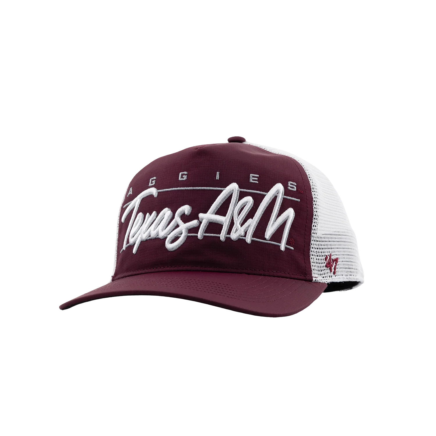 Texas A&M '47 Brand Hitch Mesh Hat - Maroon - Image 3